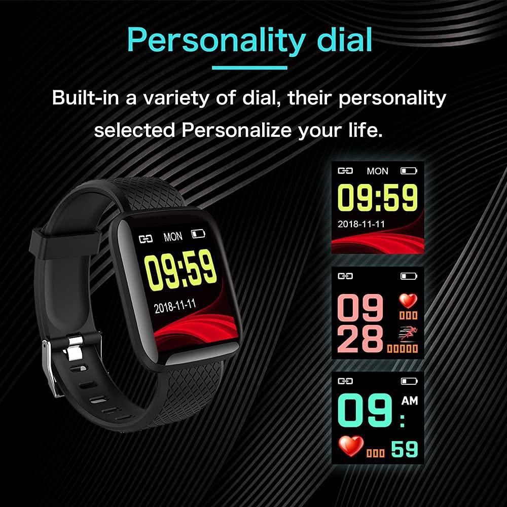 Combo Pack of Smart Watch With Air Pod Pro - Truly Wireless Bluetooth in Ear Earbuds Headset with Mic , Bluetooth D116 Smart Watch with Heart Rate Monitor and Many Other Features